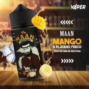 Maan 100ml Mango banano - 4vaper.com