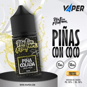 Native Flavors Salt Piña Colada 30ml - 4vaper.com