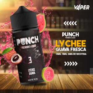 Punch Premium E-Liquid Lychee Guava 100ml