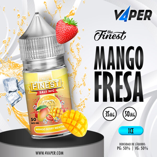 The Finest Salt mango berry menthol 30ml - 4vaper.com