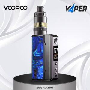 Voopoo Drag 4 kit gun metal ocean blue - 4vaper.com