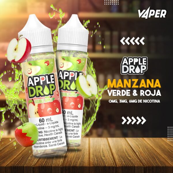 Apple Drop Double Apple 60ml - 4vaper.com