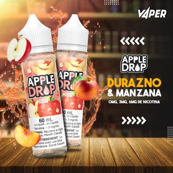 Apple Drop Peach 60ml - 4vaper.com