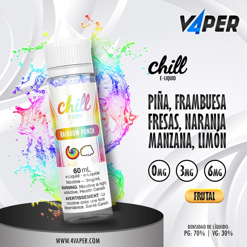 Chill 60ml Rainbow Punch - 4vaper.com