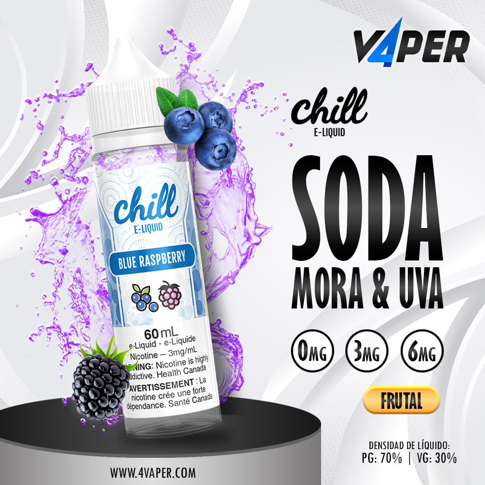 Chill 60ml Blue Raspberry - 4vaper.com