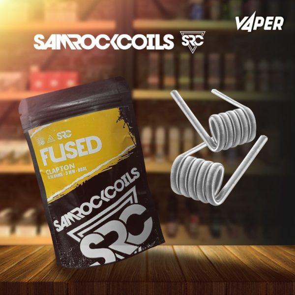 Sam Rock Coils Fused Clapton 0.16ohm Dual - 4vaper.com