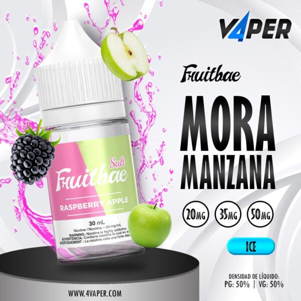 Fruitbae Salt Raspberry Apple 30ml - 4vaper.com