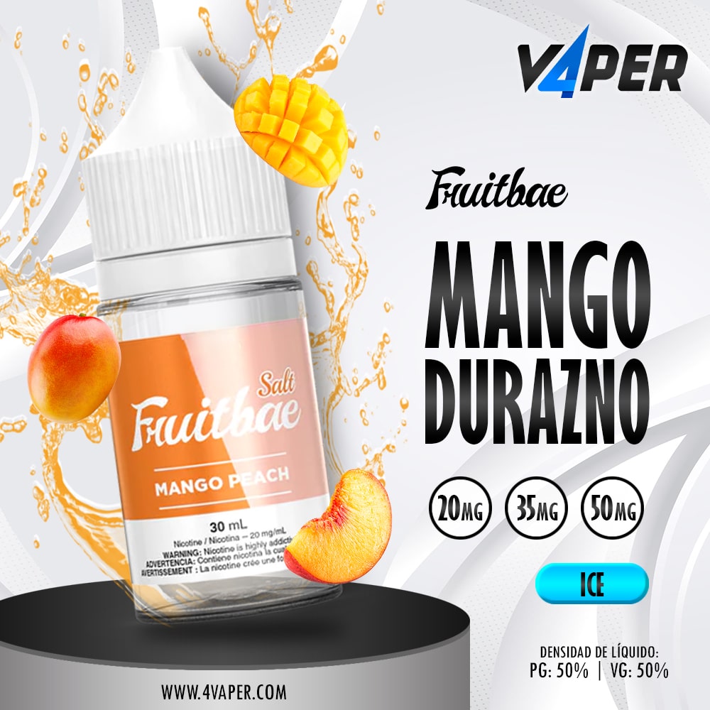 Fruitbae Salt Mango Peach 30ml - 4vaper.com