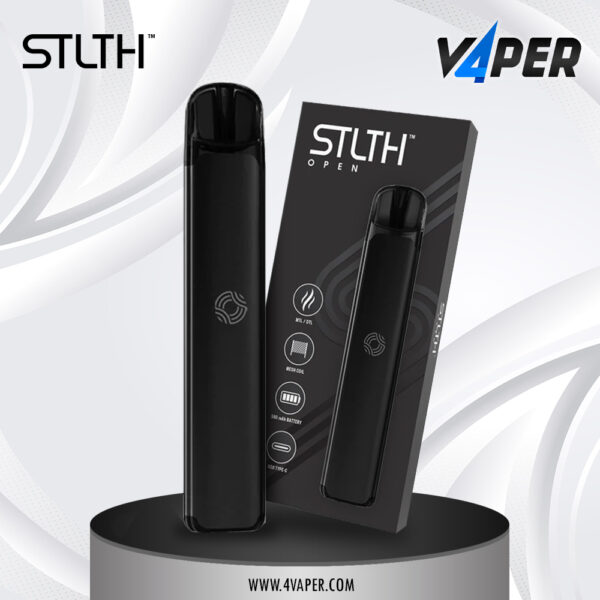 stlth open black - 4vaper.com