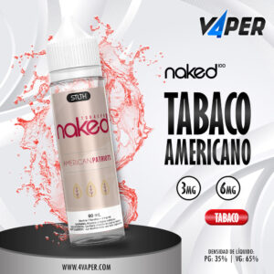 Naked 100 Tobacco 60ml American Patriots - 4vaper.com