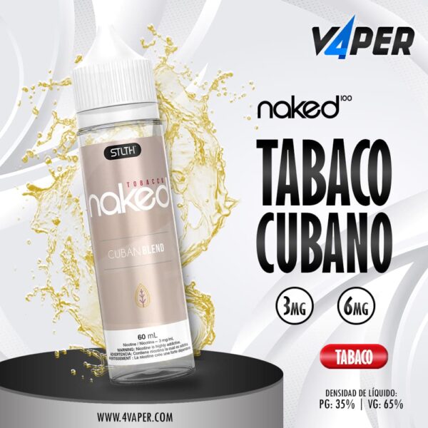 Naked 100 Tobacco 60ml Cuban Blend - 4vaper.com