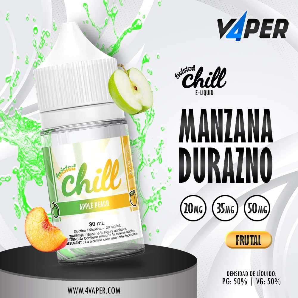 Twisted Chill salt Apple Peach 30ml - 4vaper.com