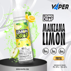 Lemon Drop 60ml green apple - 4vaper.com