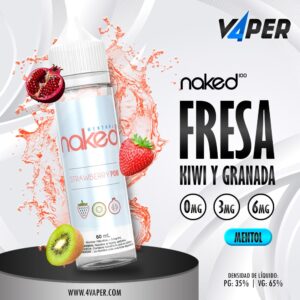 Naked 100 Strawberry Pom 60ml - 4vaper.com