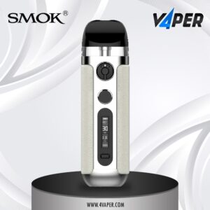 Smok novo 5 Beige White Leather - 4vaper.com