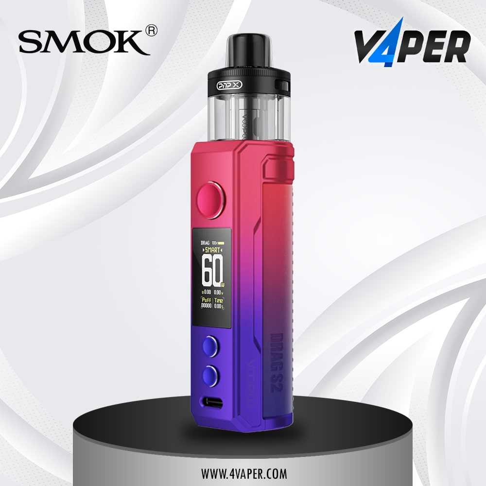 Voopoo Drag S2 Kit - Modern Red - 4vaper.com