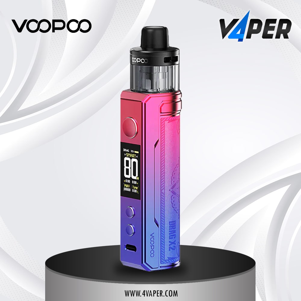 Voopoo Drag S2 Kit Modern Red - 4vaper.com