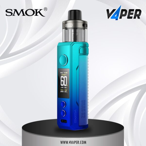 Voopoo Drag S2 Kit - Sky Blue - 4vaper.com