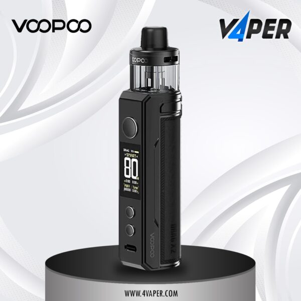 Voopoo Drag S2 Kit Spray Black- 4vaper.com