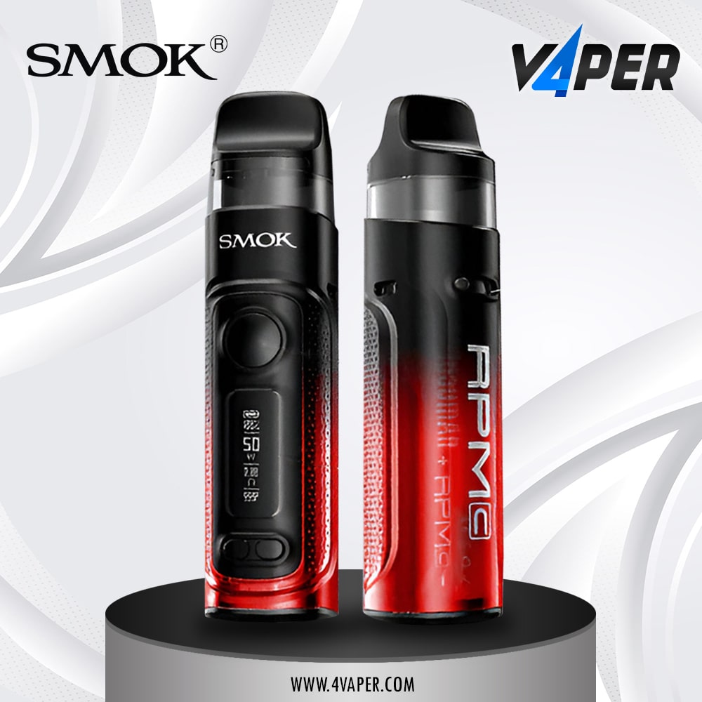 Smok Rpm C Kit Transparent Red - 4vaper.com