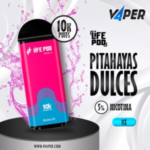 Life Pod Eco II Cartucho Dragon Fruit Ice 5% (10,000 Puffs) - 4vaper.com