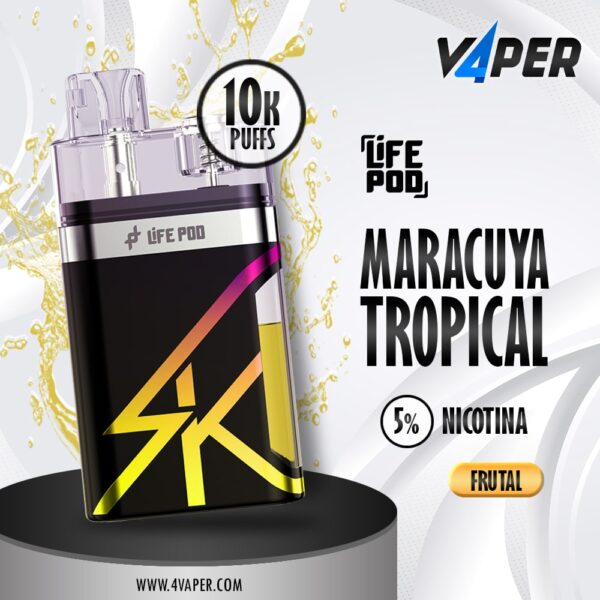 Life Pod SK Disposable 5% 14 Ml (10k Puff) - Tropical - 4vaper.com