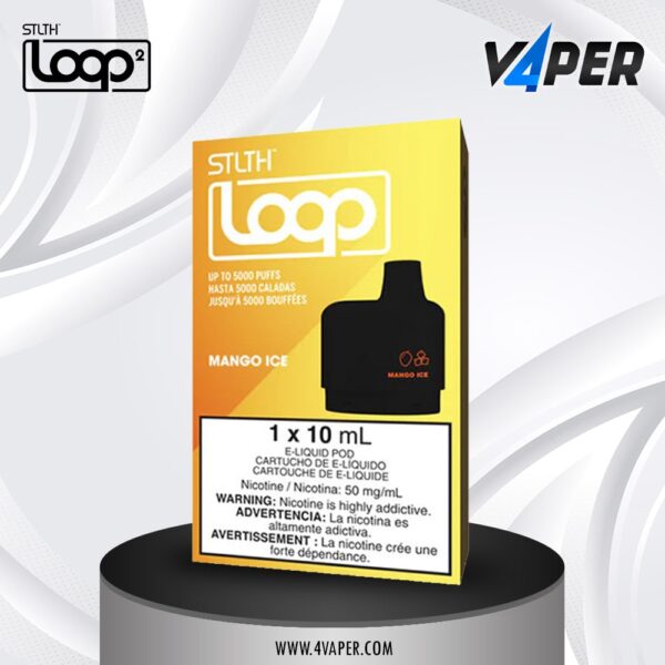 Stlth Loop Pod 5k - Mango Ice - 4vaper.com