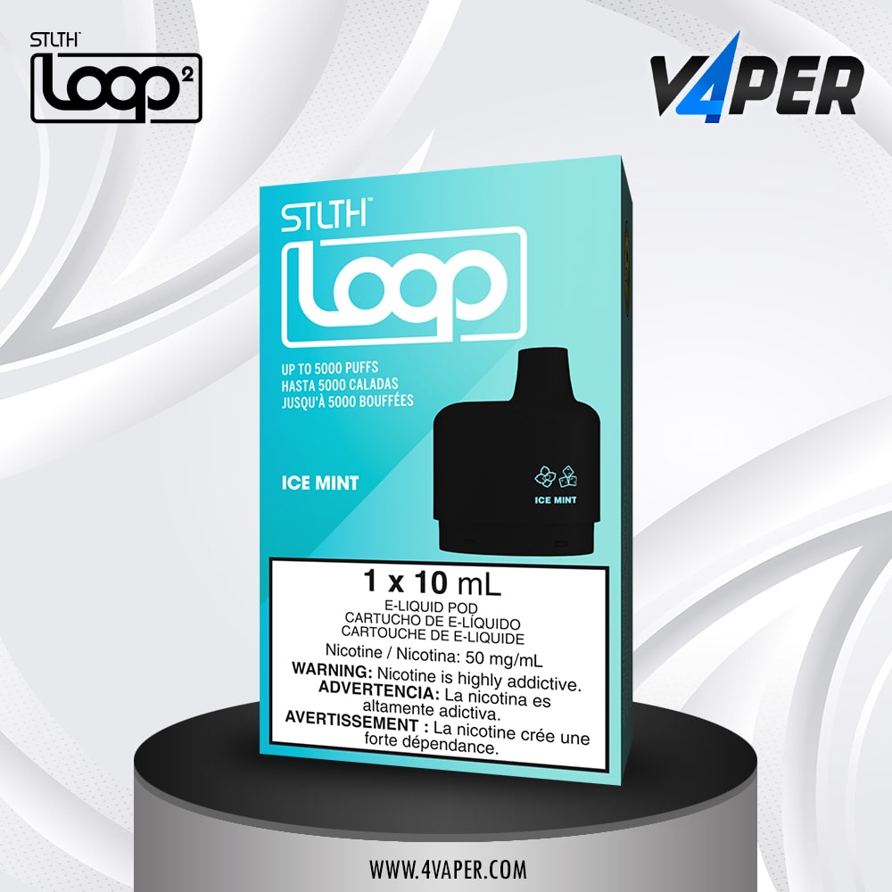 Stlth Loop Pod 5k - Ice Mint - 4vaper.com