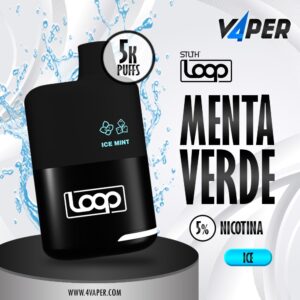 Stlth Loop (5000 puff) - Ice Mint - 4vaper.com