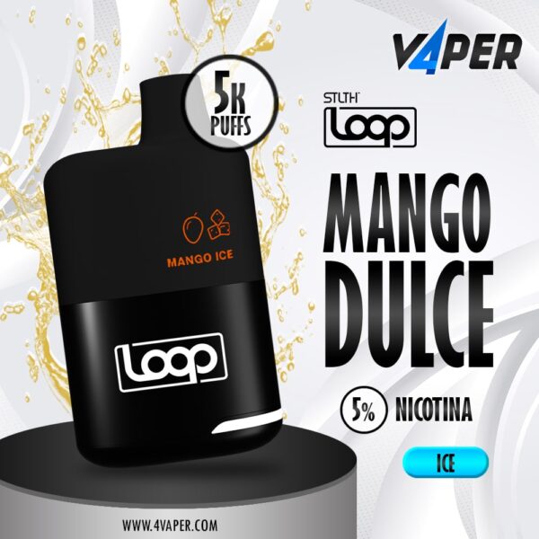 Stlth Loop (5000 puff) - Mango ice - 4vaper.com