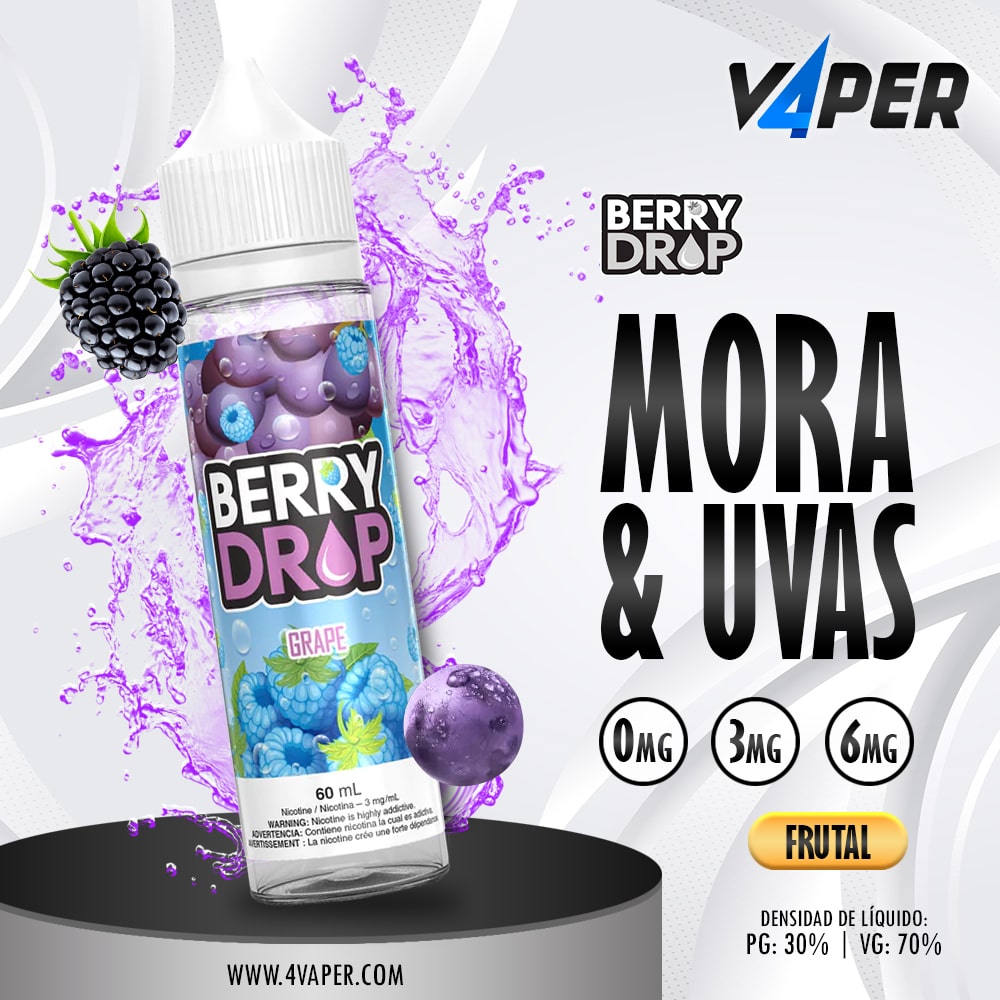 Berry Drop 60ml Grape - 4vaper.com