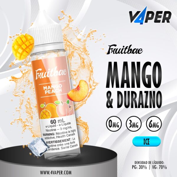 Fruitbae 60ml mango peach - 4vaper.com