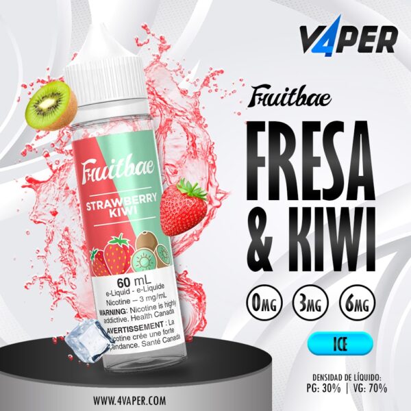 Fruitbae 60ml Strawberry Kiwi - 4vaper.com