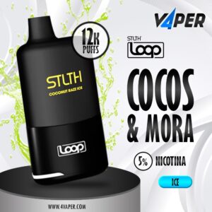 Stlth Loop 12k coconut razz Ice - 4vapercom