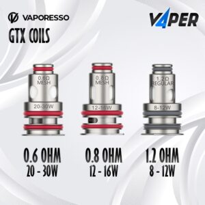 Vaporesso Gtx Coils - 4vaper.com