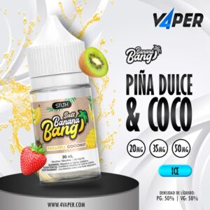 Banana Bang Ice Salt Pineapple Coconut 30ml - 4vaper.com