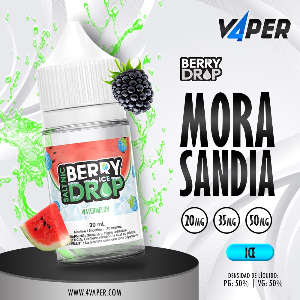 Berry Drop Ice Salt Watermelon 30ml - 4vaper.com