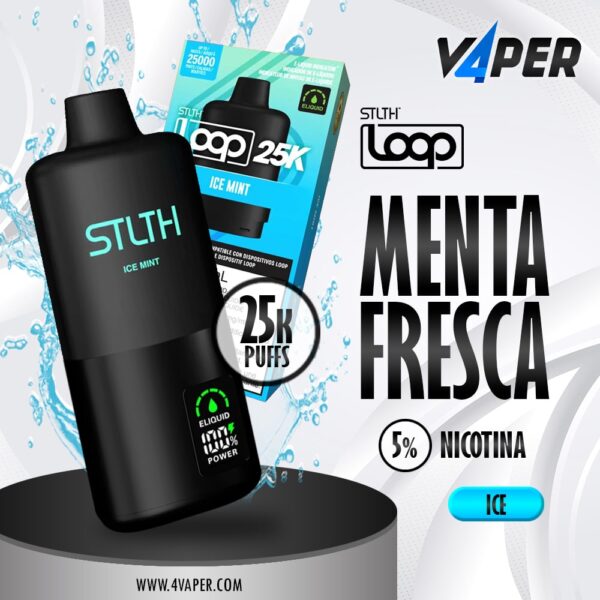 Stlth Loop 25K ice Mint - 4vaper