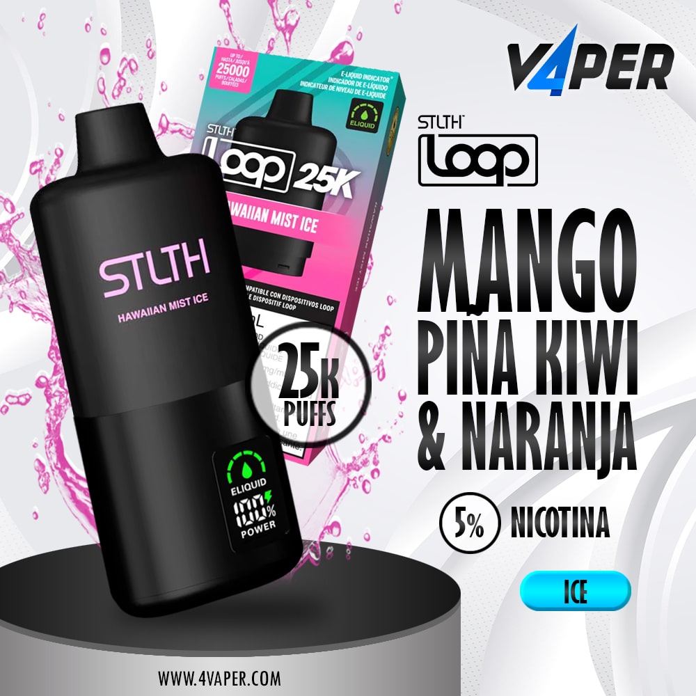 Stlth Loop 25K Hawaiian Mist Ice - 4vaper