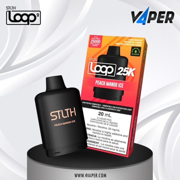 Stlth Loop 25K Peach Mango ice - 4vaper